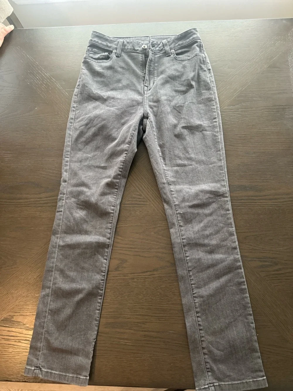 L.L. Bean Gray Classic Fit Denim Pants - Picture 3 of 3